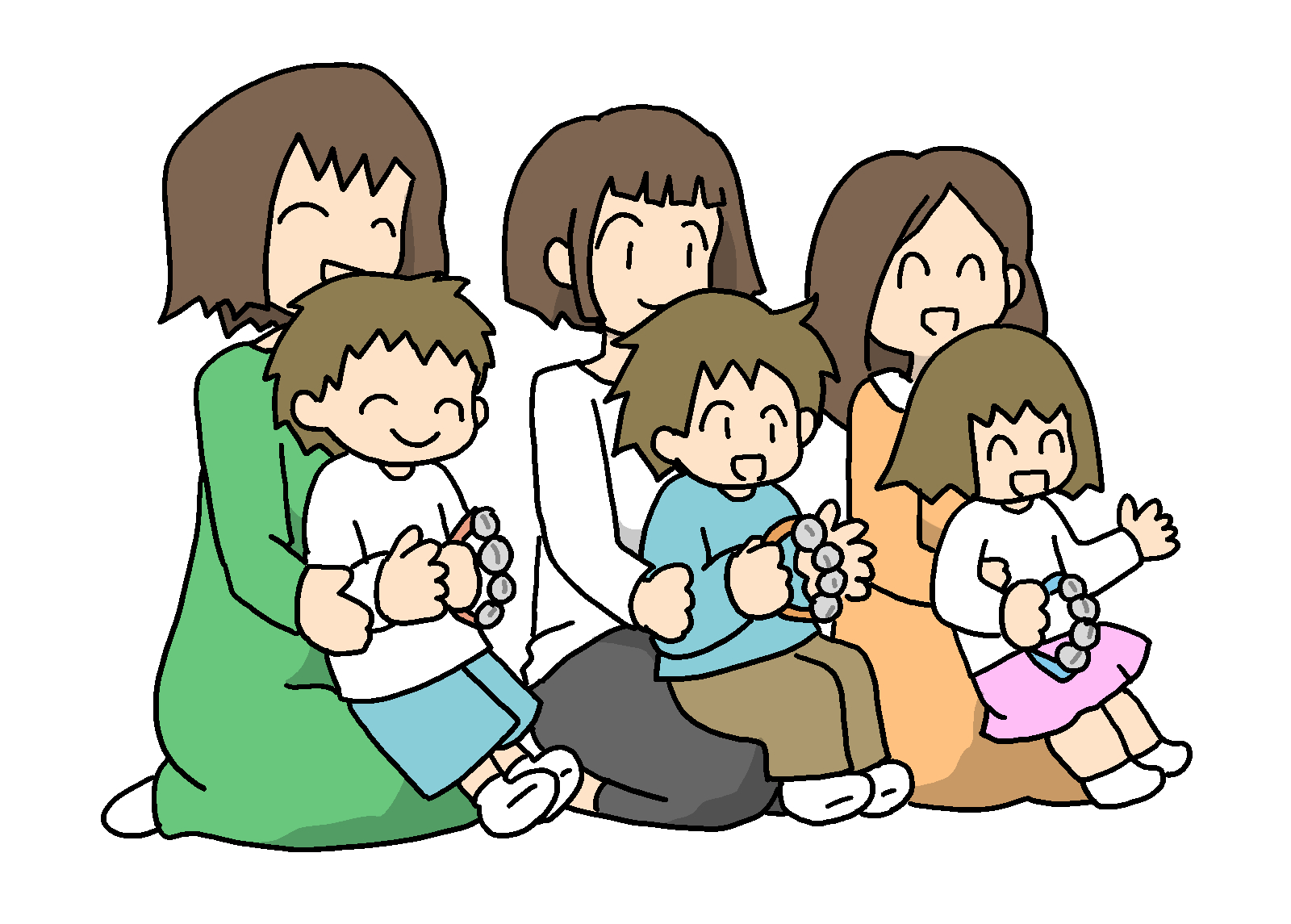 親子で楽しくリトミック　～ リズムを感じてからだを動かそう！～