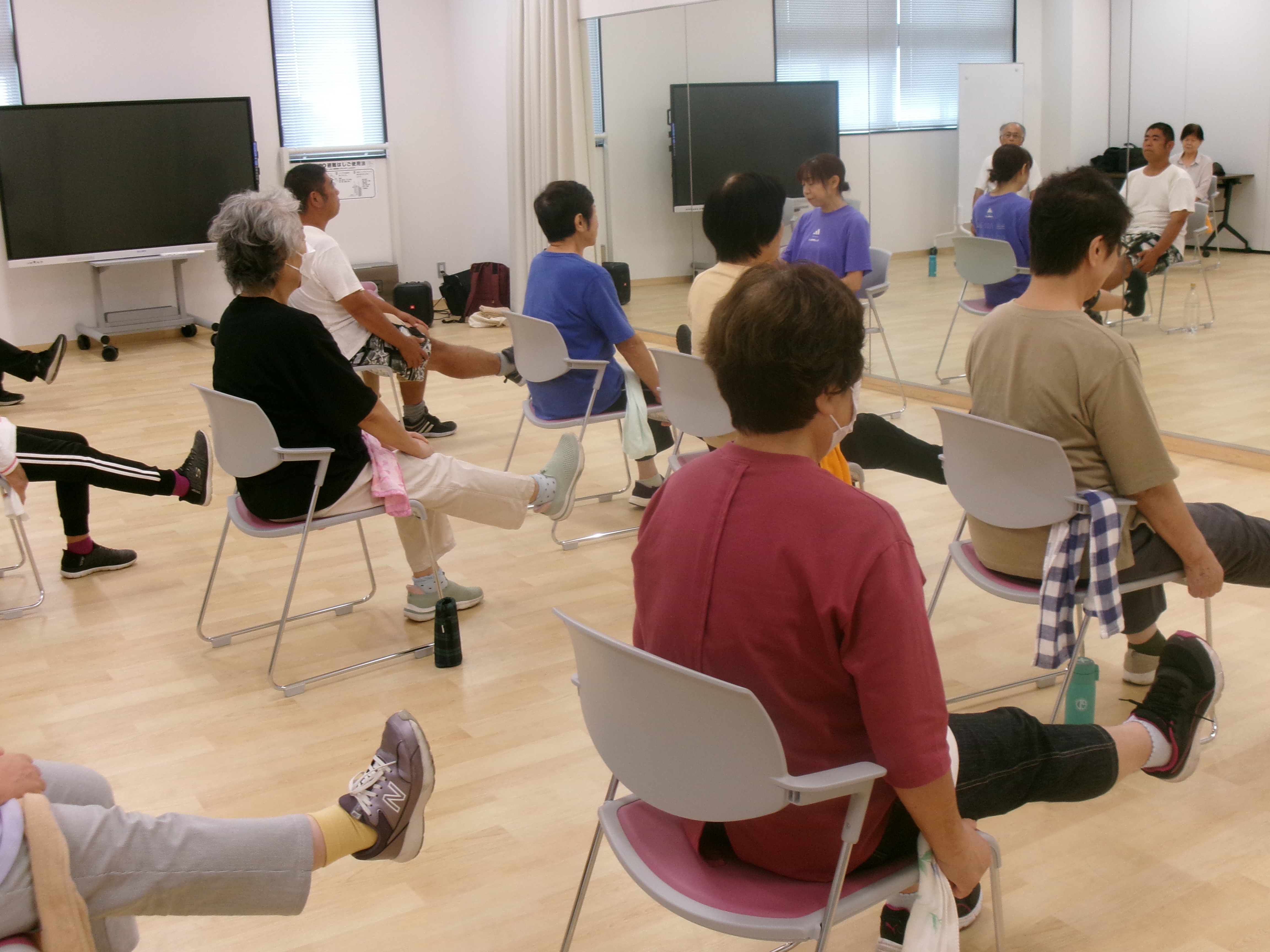 生活習慣病予防はチェアエクササイズから！